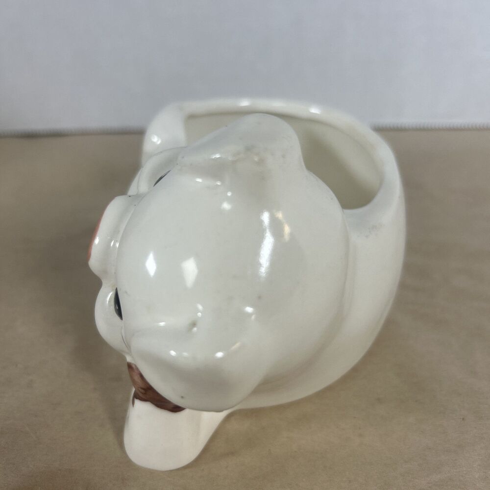 Retro Ceramic Pig Sponge Holder for Kitchen Sink Vintage Piggy Grannycore - Picture 11 of 15